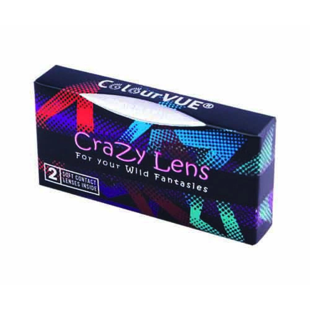 ColourVue Crazy Lenses | Funky Wild Party Lenses - One Day (Non-Powered)