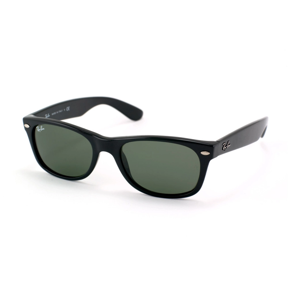 New Wayfarer - Black - Crystal Green | Col901L